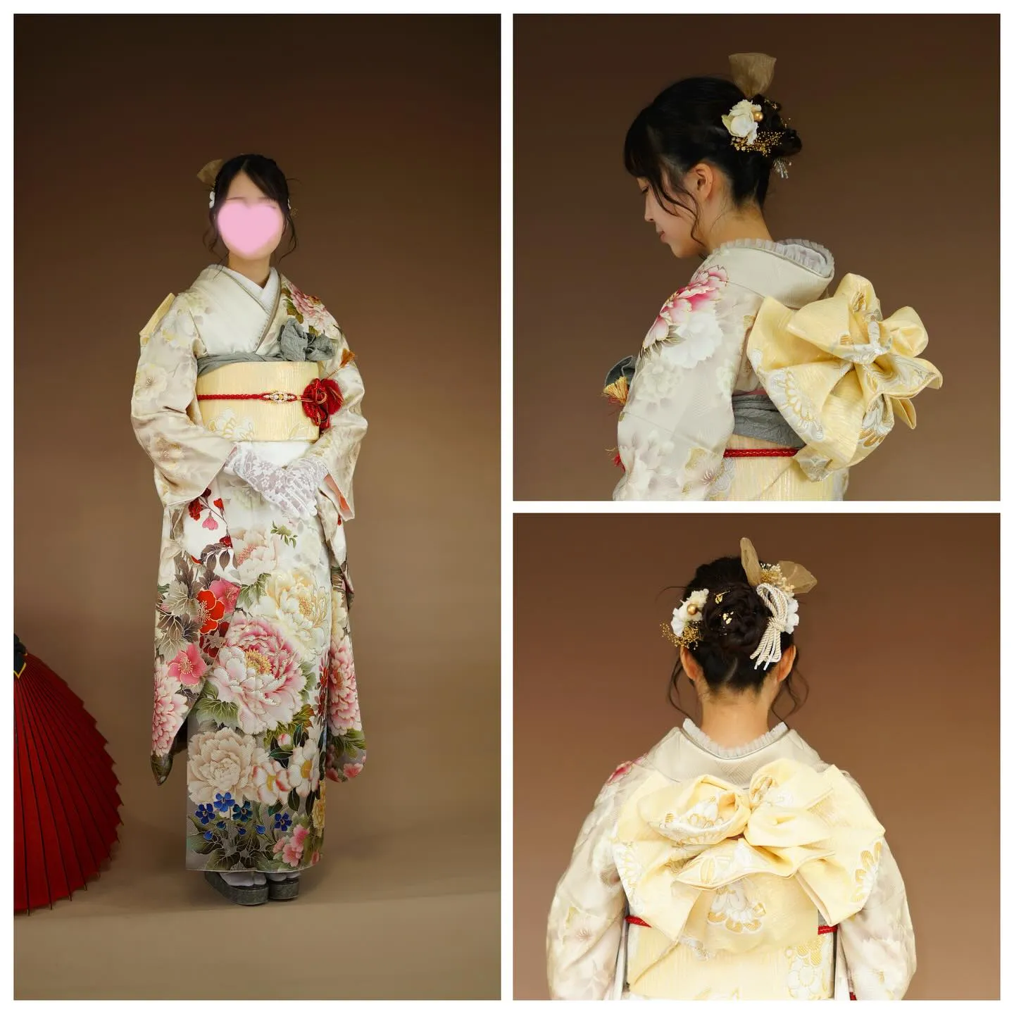 2026/1/8　成人式のセット・着付けのお客様✨